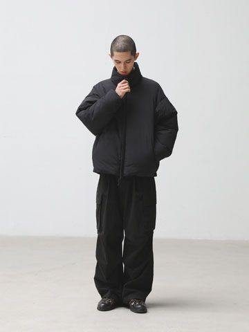 【25AW】スノーマン ダウンジャケット / SNOWMAN DOWN JACKET / ブラック