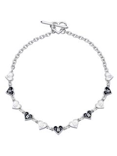 【25AW】マルチプル ロゴ ネックレス / MULTIPLE LOGO NECKLACE / シルバー