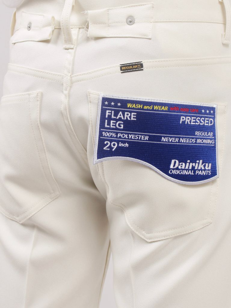 DAIRIKU - 【23AW】プレスド フレア パンツ / 