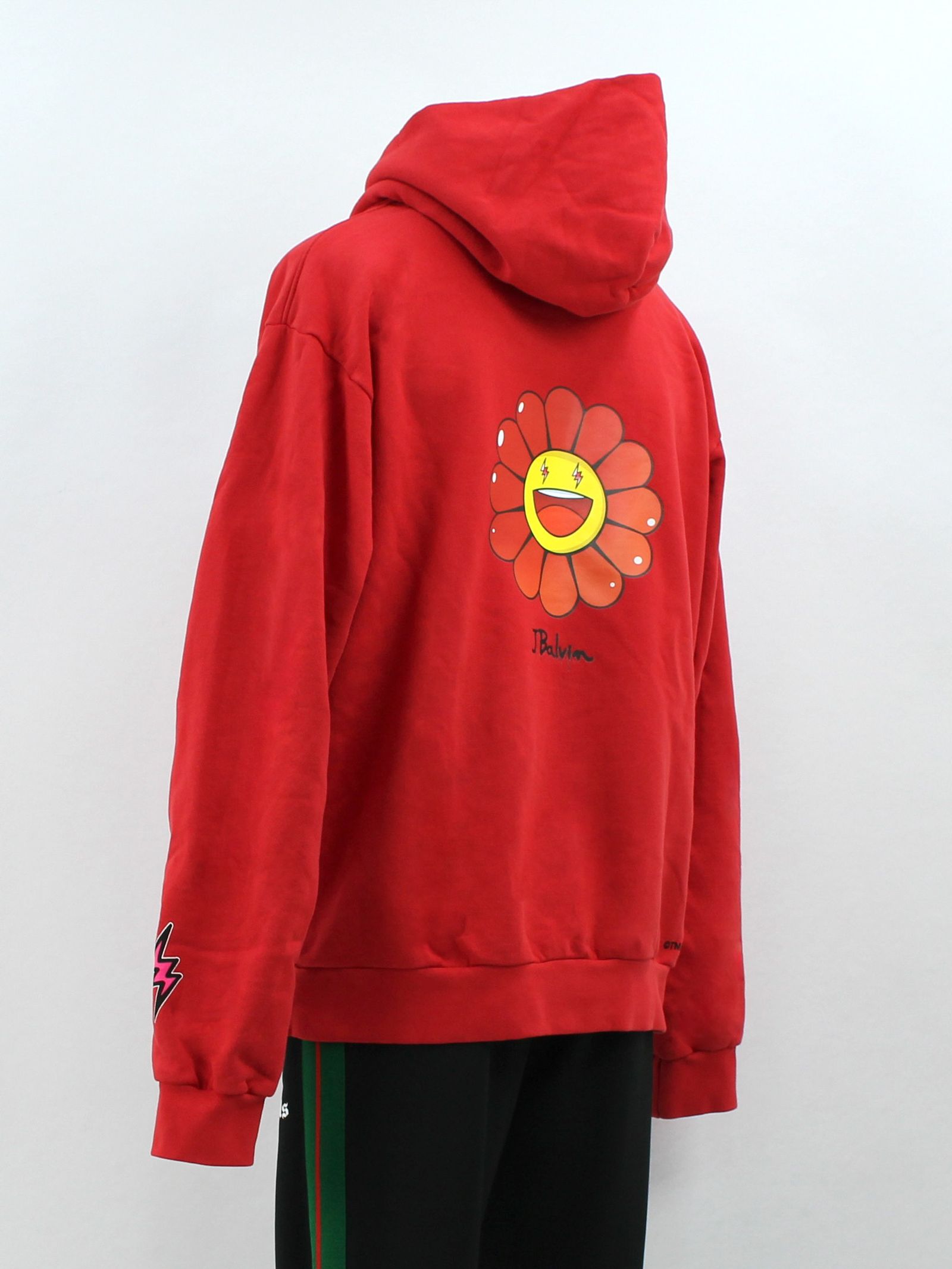 フラワープリント フーディー / Rojo Flower Hoodie / レッド