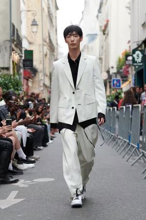 sulvam - 【24SS】ビッグ タック ワイド パンツ / BIG TUCK WIDE PANTS 