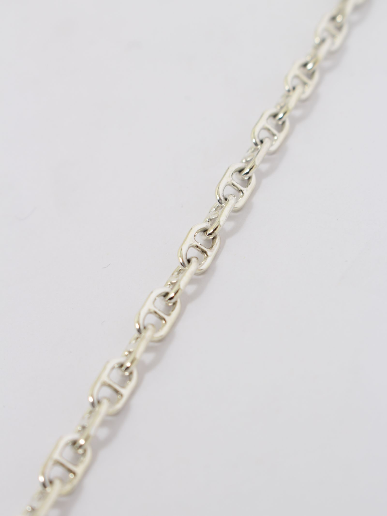 ダブル クラスプ ウィズ ソリッド アンカー リンク ウォレットチェーン / DOUBLE CLASP WITH SOLID ANCHOR LINK / シルバー