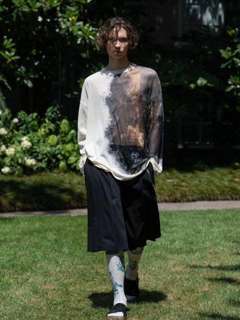 【27SS】シーナリー ウィーバー ジャンパー  ニット/ SCENERY WEAVER JUMPER (ISSUE#10) / ホワイト