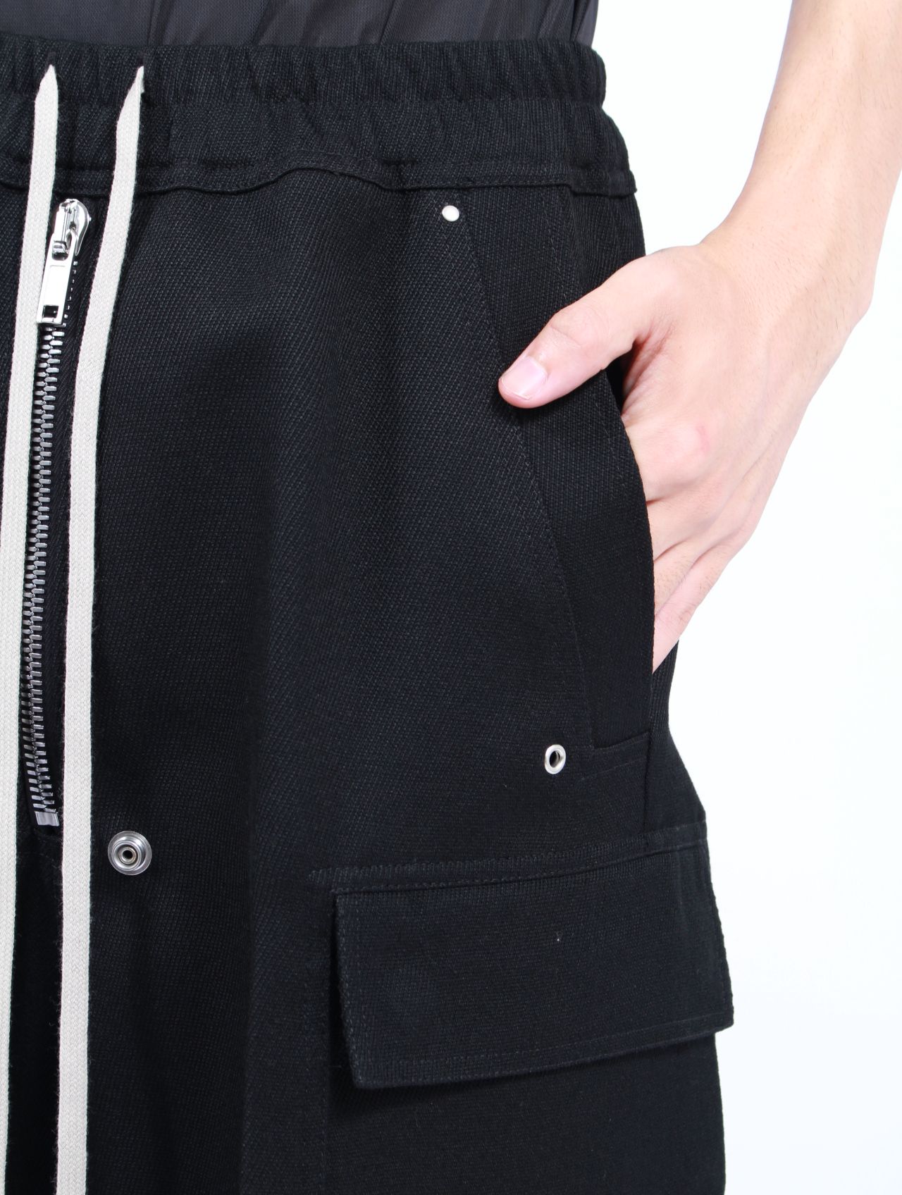 【25AW】カーゴ ベラ ワイド パンツ / CARGO BELAS / ブラック
