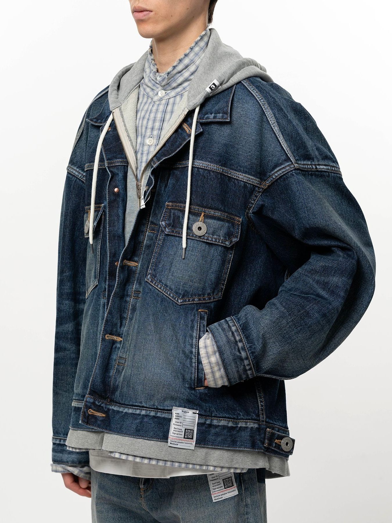 【26AW】 トリプル レイヤード デニム ジャケット / TRIPLE LAYERED DENIM JK / インディゴ