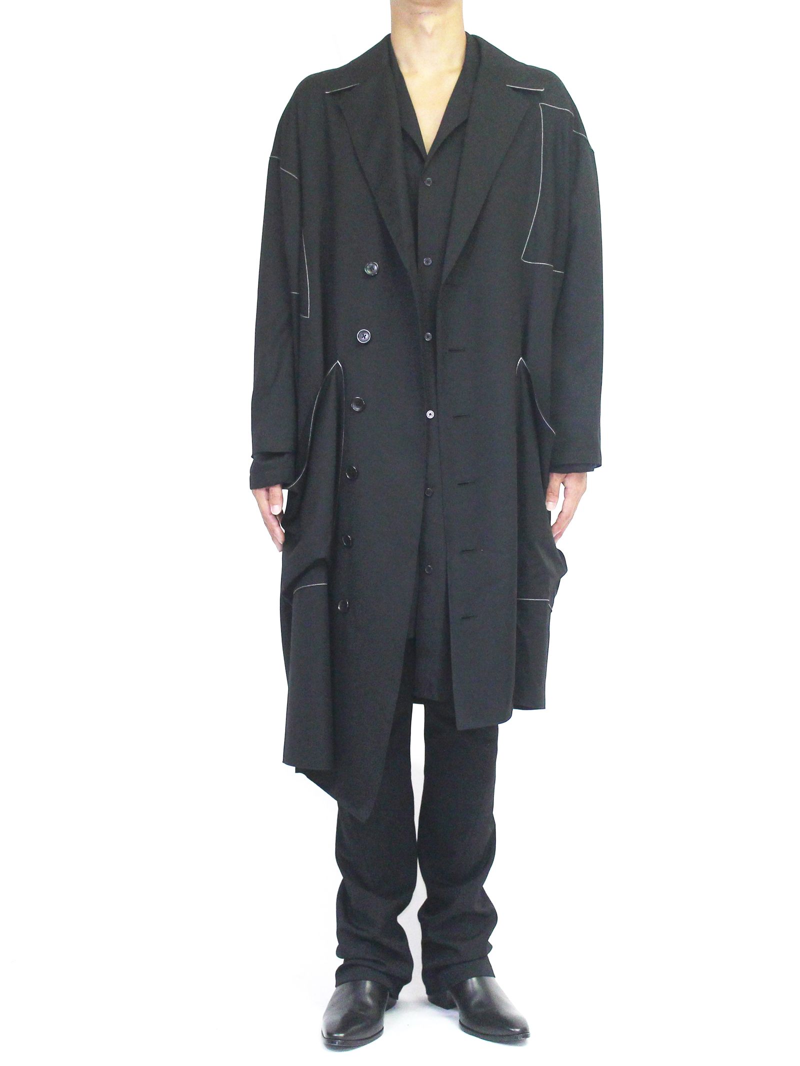 sulvam 20AW Gabardine over coat 販促キング educacao.riodasostras