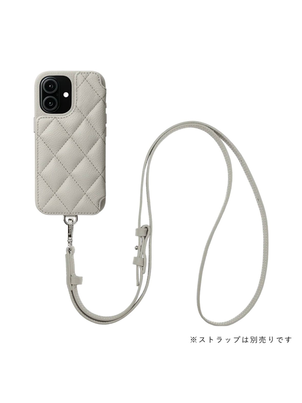【iPhone 17】グレース スマートフォンケース / GRACE / パール