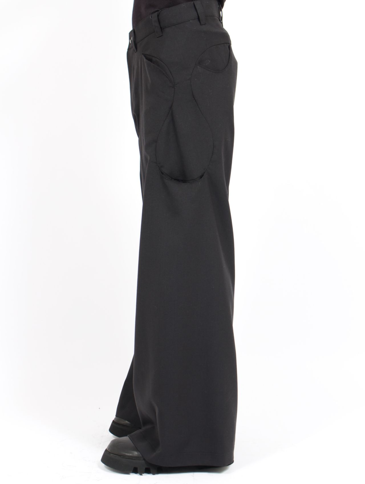 【26SS】サブ オン ウール トラウザーズ / SUB ONG WOOL TRS / ブラック