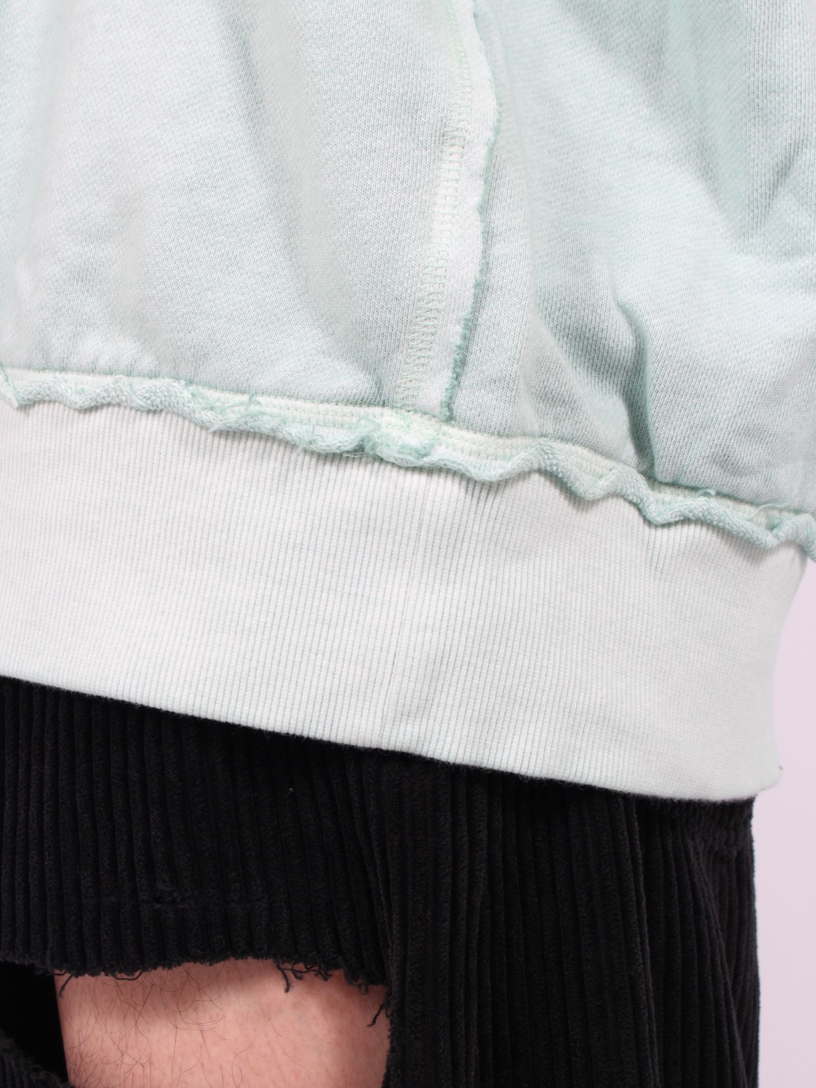 【24AW】ピグメント ペンタグラム コットン クルーネック スウェット / PIGMENT DYE COTTON CREWNECK SWEATER 'PENTAGRAM / ミント