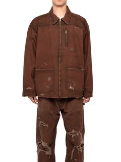 【24AW】ボロ ダック ジャケット / BORO DUCK JACKET / ブラウン