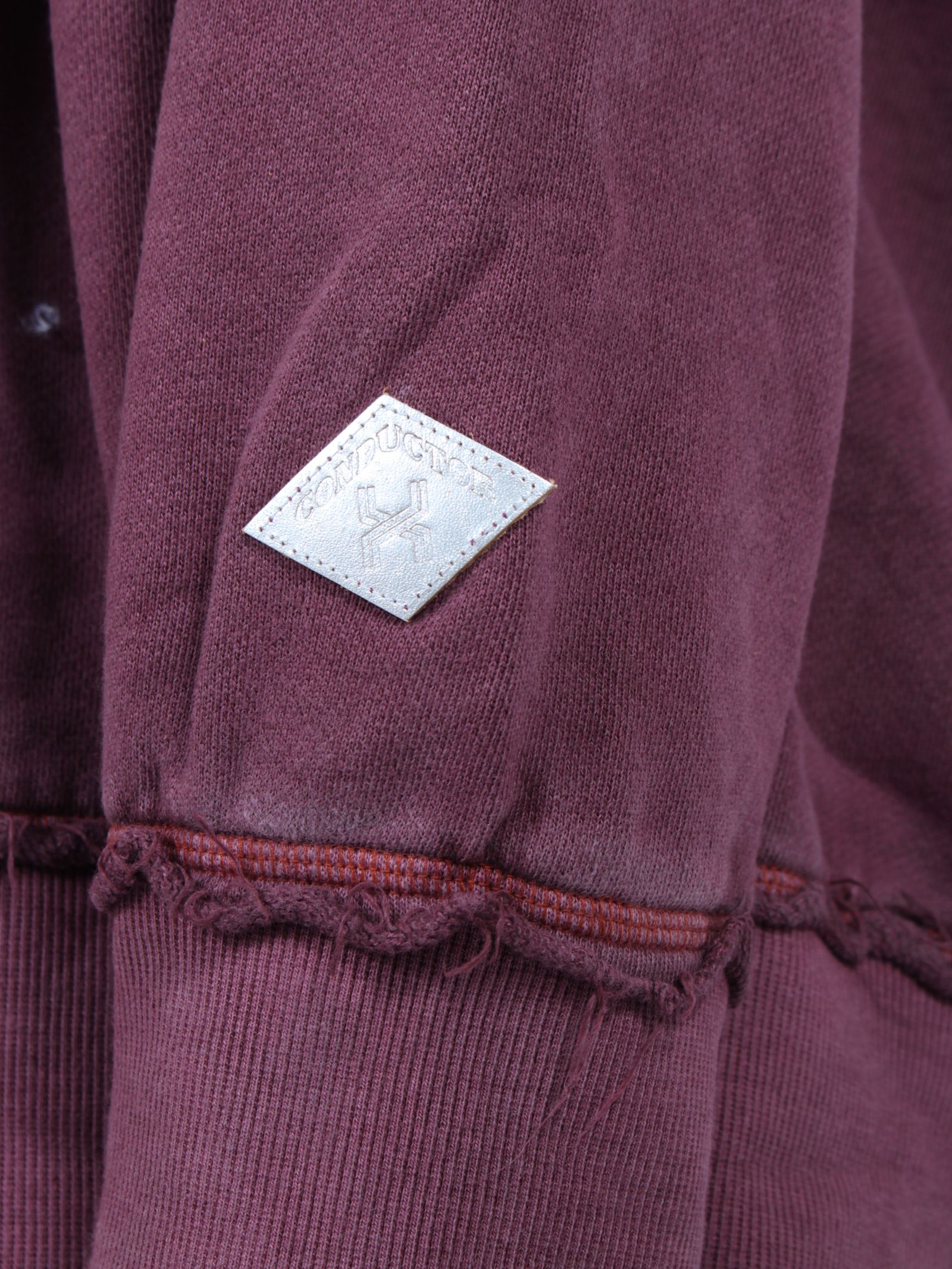 【24AW】ピグメント ペンタグラム コットン クルーネック スウェット / PIGMENT DYE COTTON CREWNECK SWEATER 'PENTAGRAM / ブラウン
