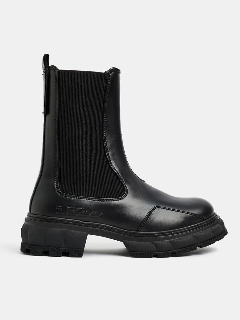 VIRON - 【23AW】アップルスキンレザー パラダイム サイドゴアブーツ 