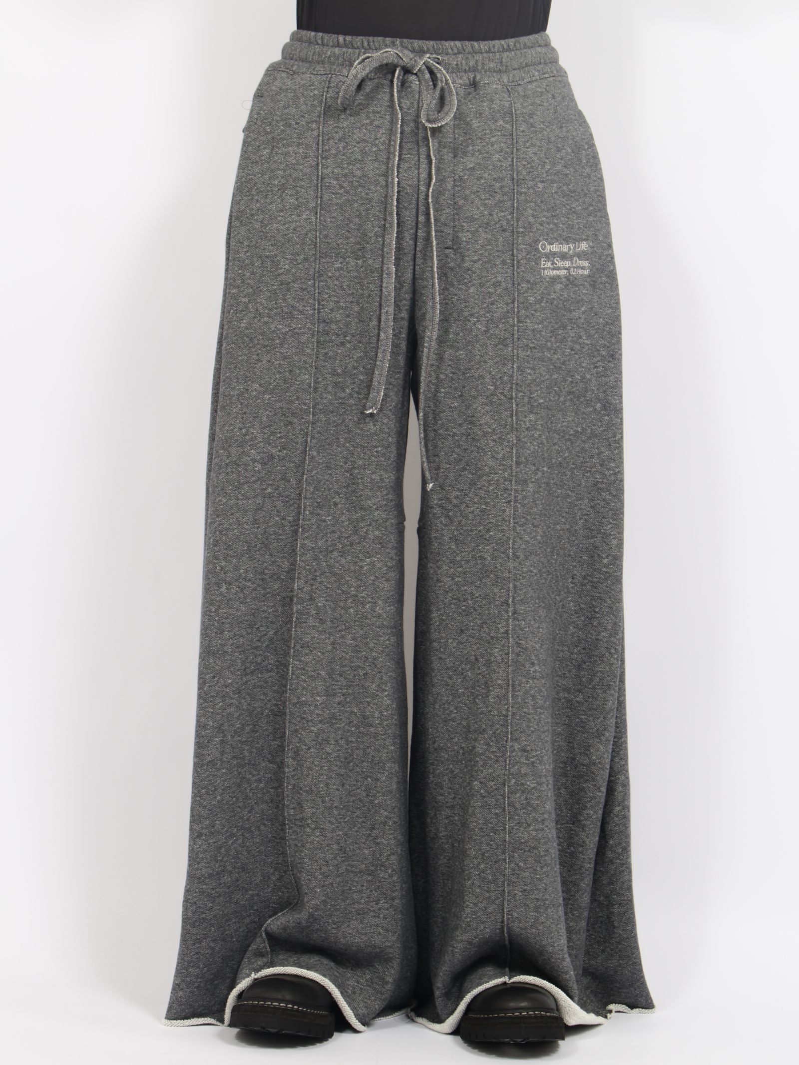 【定番】オーディナリー ホーム パンタロン スウェット パンツ / ORDINARY HOME PANTALON / チャコール