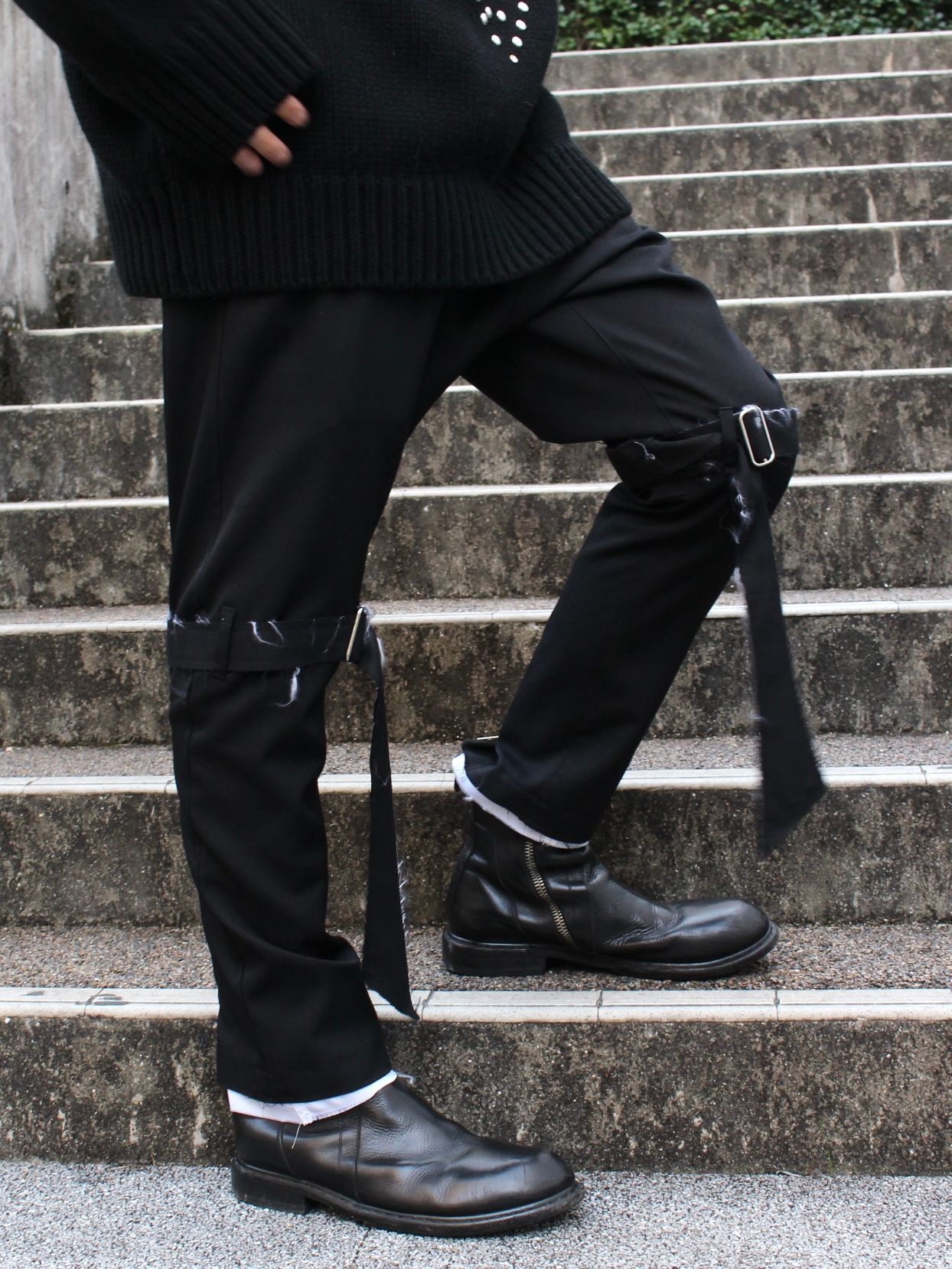 sulvam - クラシック ボンテージパンツ / Classic bandage pants