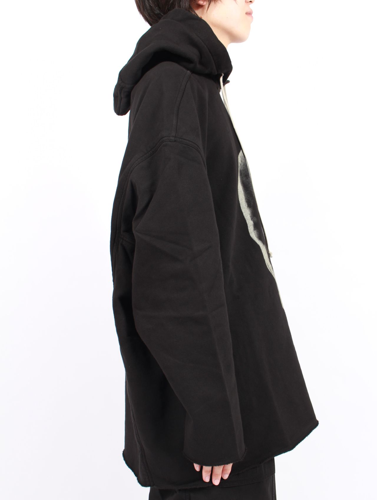 【25AW】ピーター フーディー グラフィック パーカー / PETER HOODIE / ブラック × パール