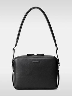 ソフトショルダーバック ラージ / SHOULDER BAG FOR LAPTOP / ブラック