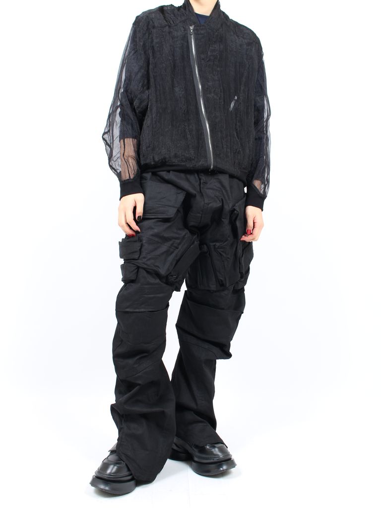 JULIUS - 【24SS】10.5oz ストレッチ デニムトラウザー ガスマスク  