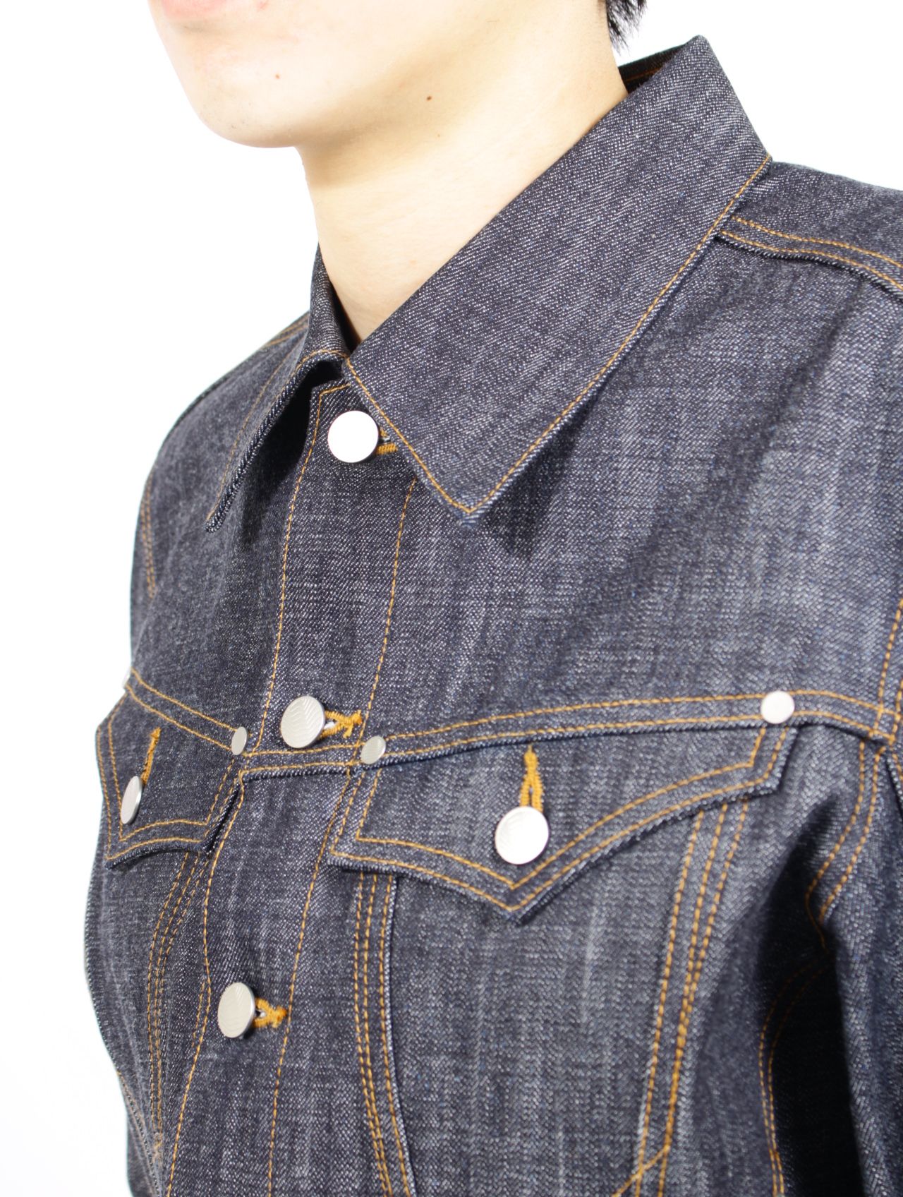 【26SS】 デニム トラッカージャケット / DENIM TRUCKER JACKET / RAW INDIGO (ロー インディゴ)