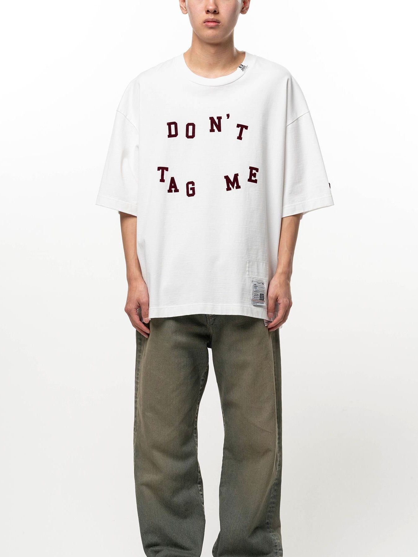 【26AW】ドント タグ ミー フロッキー Tシャツ / DON'T TAG ME, FLOCKY TEE / ホワイト