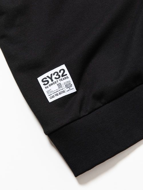購入割引品 黒黒S【SY32 by SWEET YEARS】ボックスロゴ プルパーカー パーカー