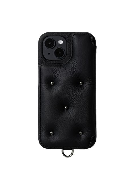 バロン サンク スタッズ付き スマートフォンケース / BALLON CINQ / ブラック×ブラック