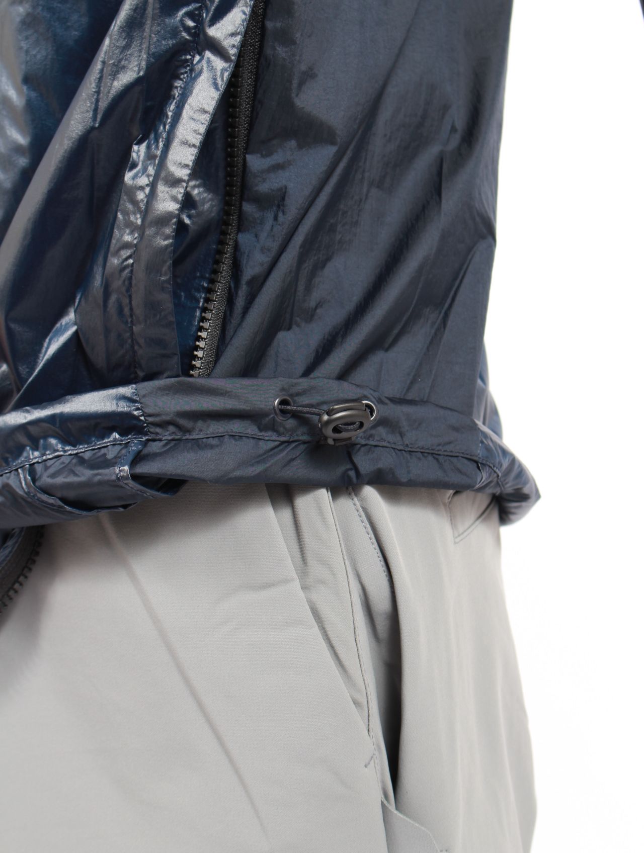 【25AW】シャイニーナイロン ラスター ジャケット / LUSTER JACKET / ネイビー