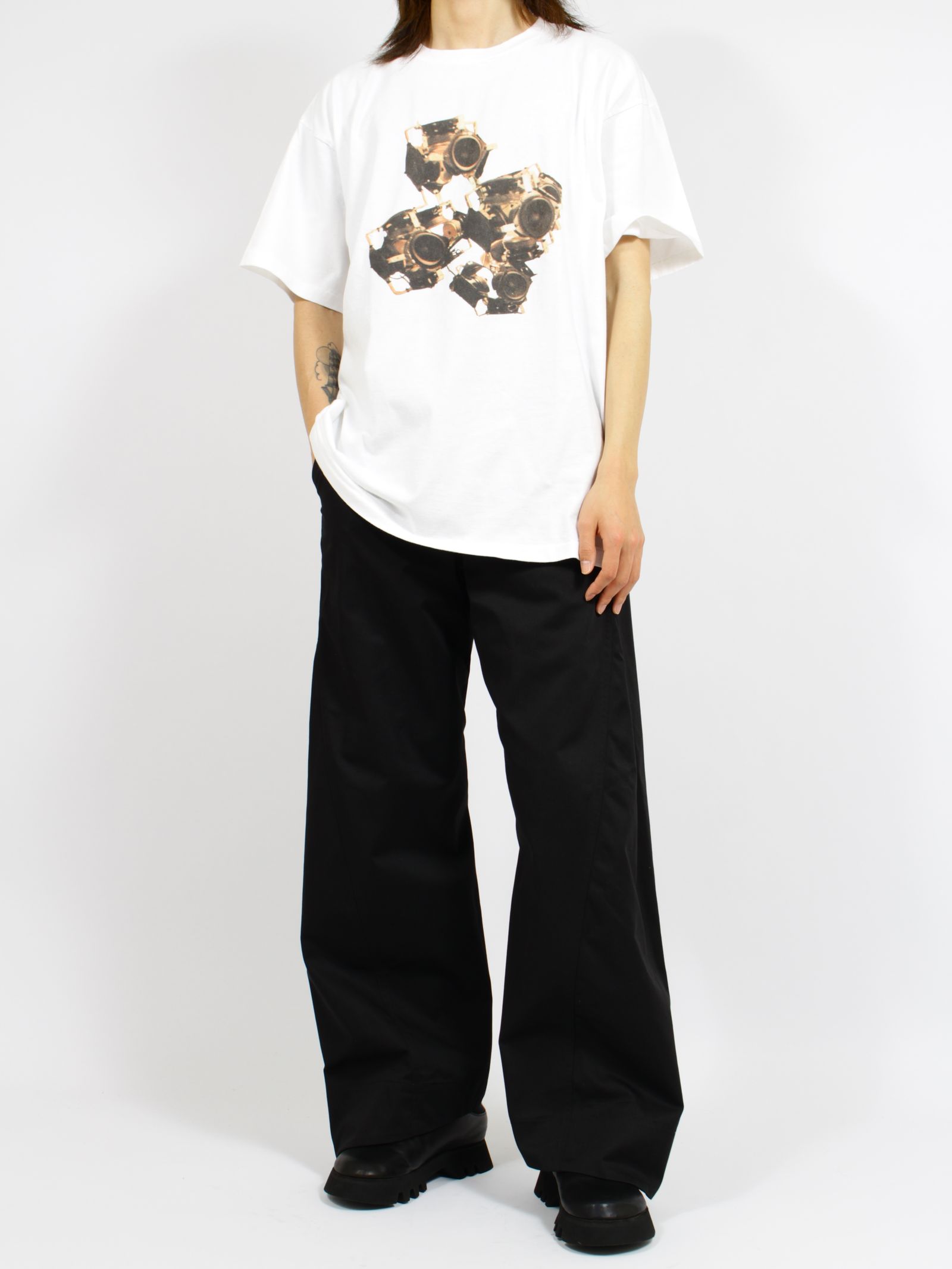 【26SS】音響機材 Tシャツ / SING T-SHIRT / ホワイト