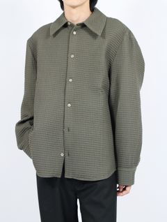 【25AW】 オーザリー シャツ 長袖 / OSEARY SHIRT / パインツリー（カーキ）