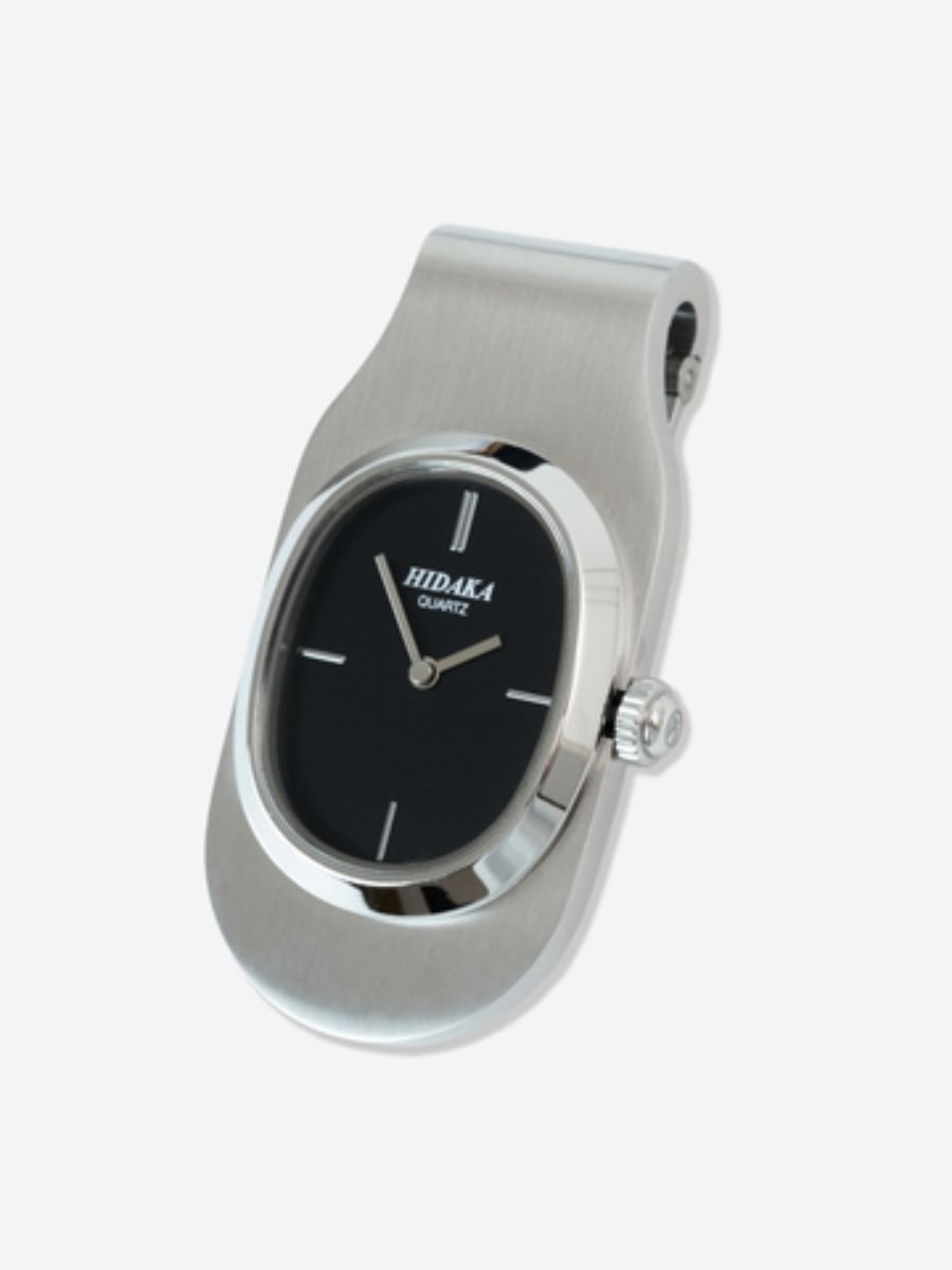 マネー・クリップ・ウォッチ マネークリップ 時計 / MONEY CLIP WATCH / ブラック×シルバー