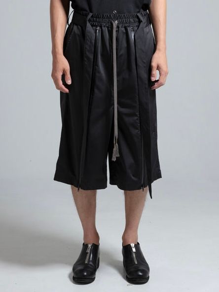【25SS】LC2.5 袴 ショート パンツ / LC2.5 袴 SHORTS / ブラック