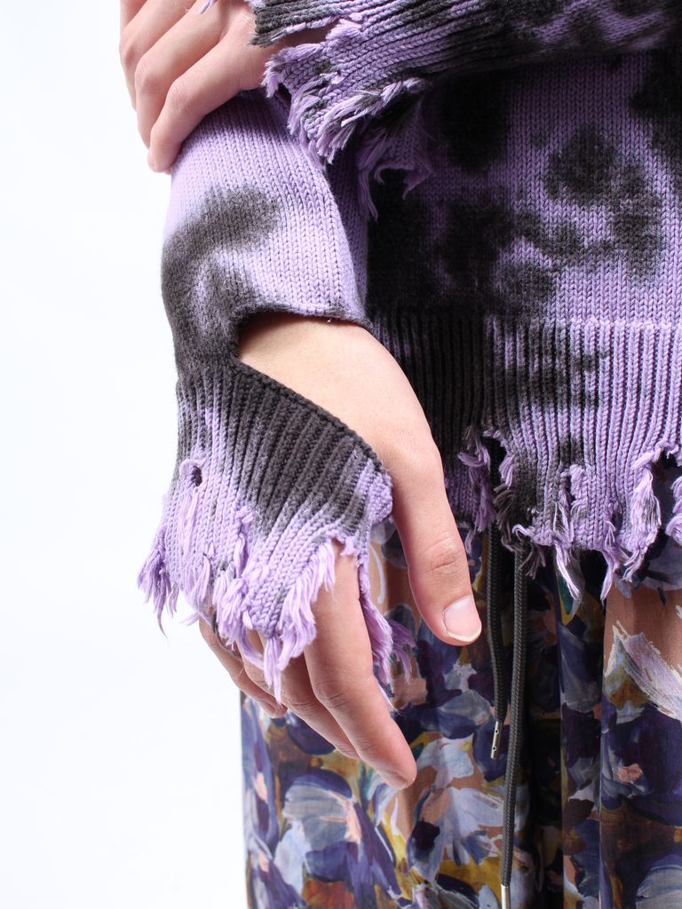 KIDILL - 【24SS】デストロイ プルオーバー ニット / DESTROY PULLOVER 