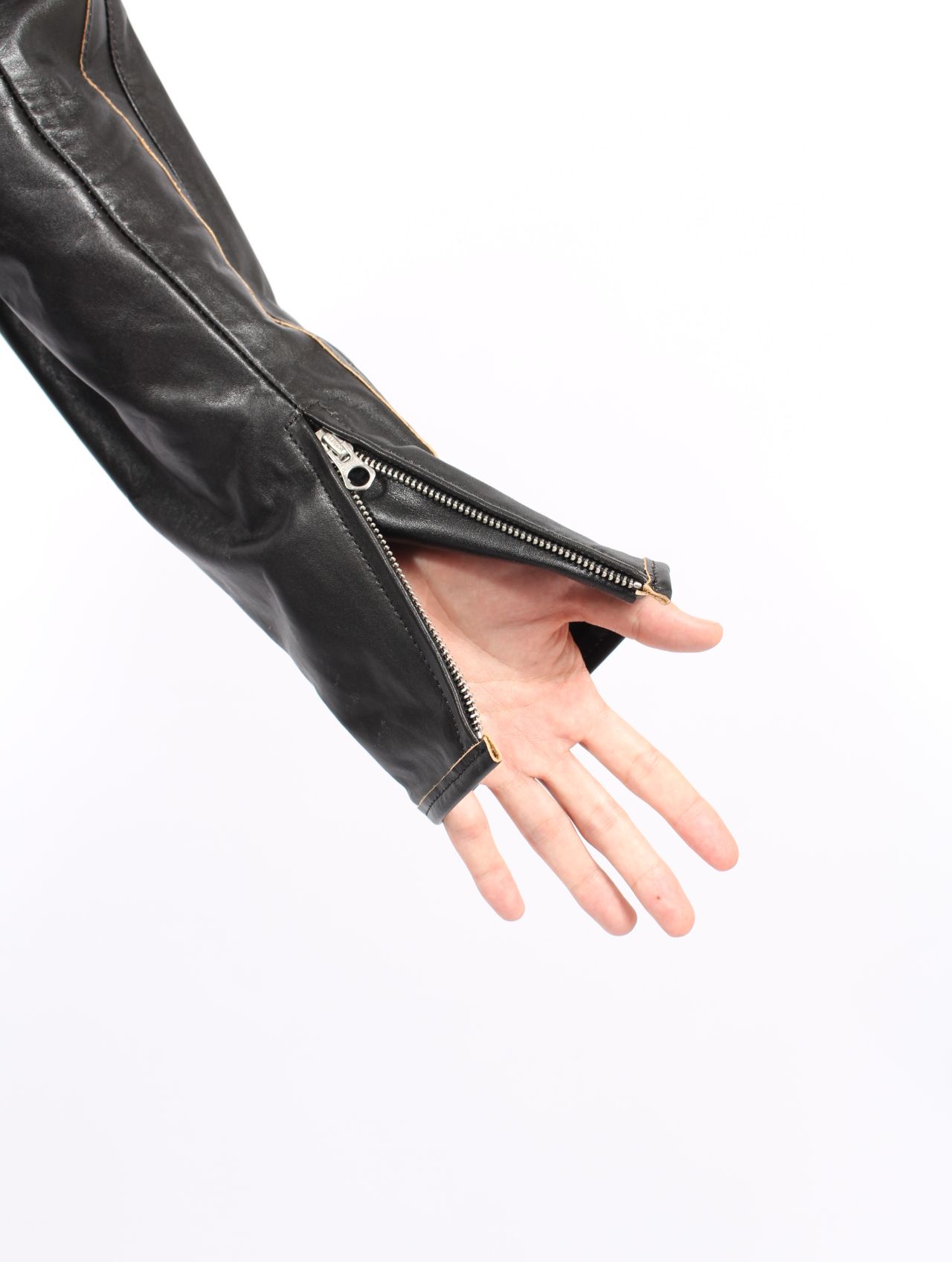 【25AW】ボーン デタッチャブル レーサー ライダース / DETACHABLE RACER RIDERS Ver, BONE / ブラック