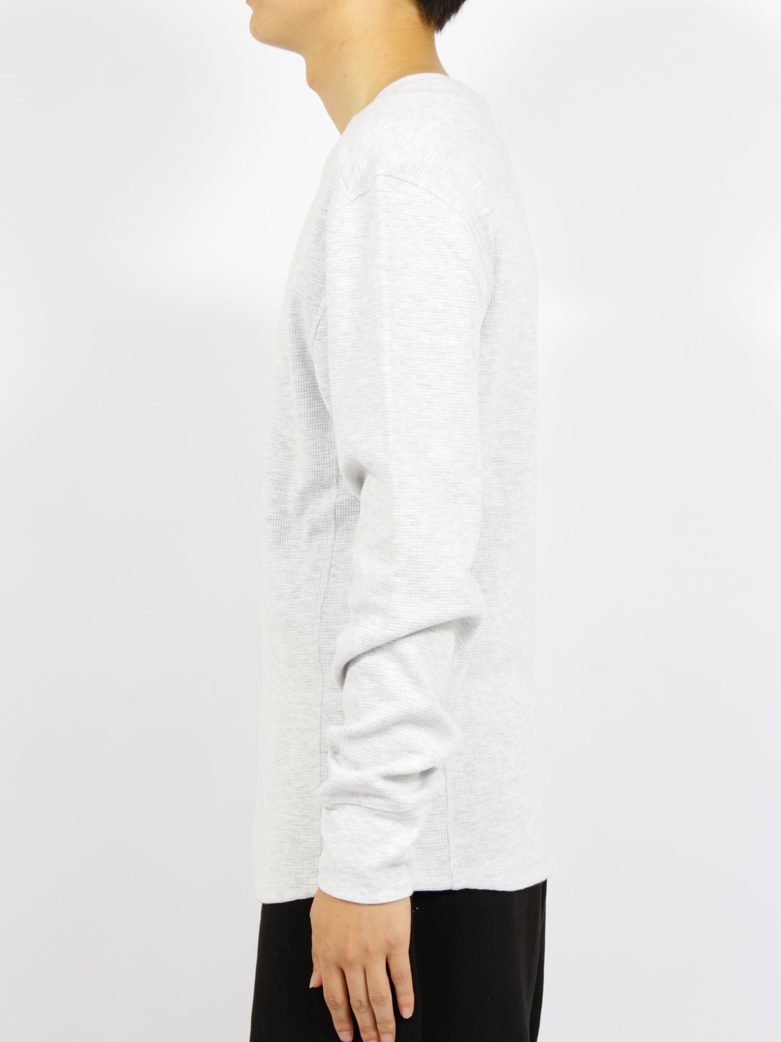 サーマル ロングスリーブ Tシャツ / THERMAL LONG SLEEVE / HEATHER GREY(グレー)