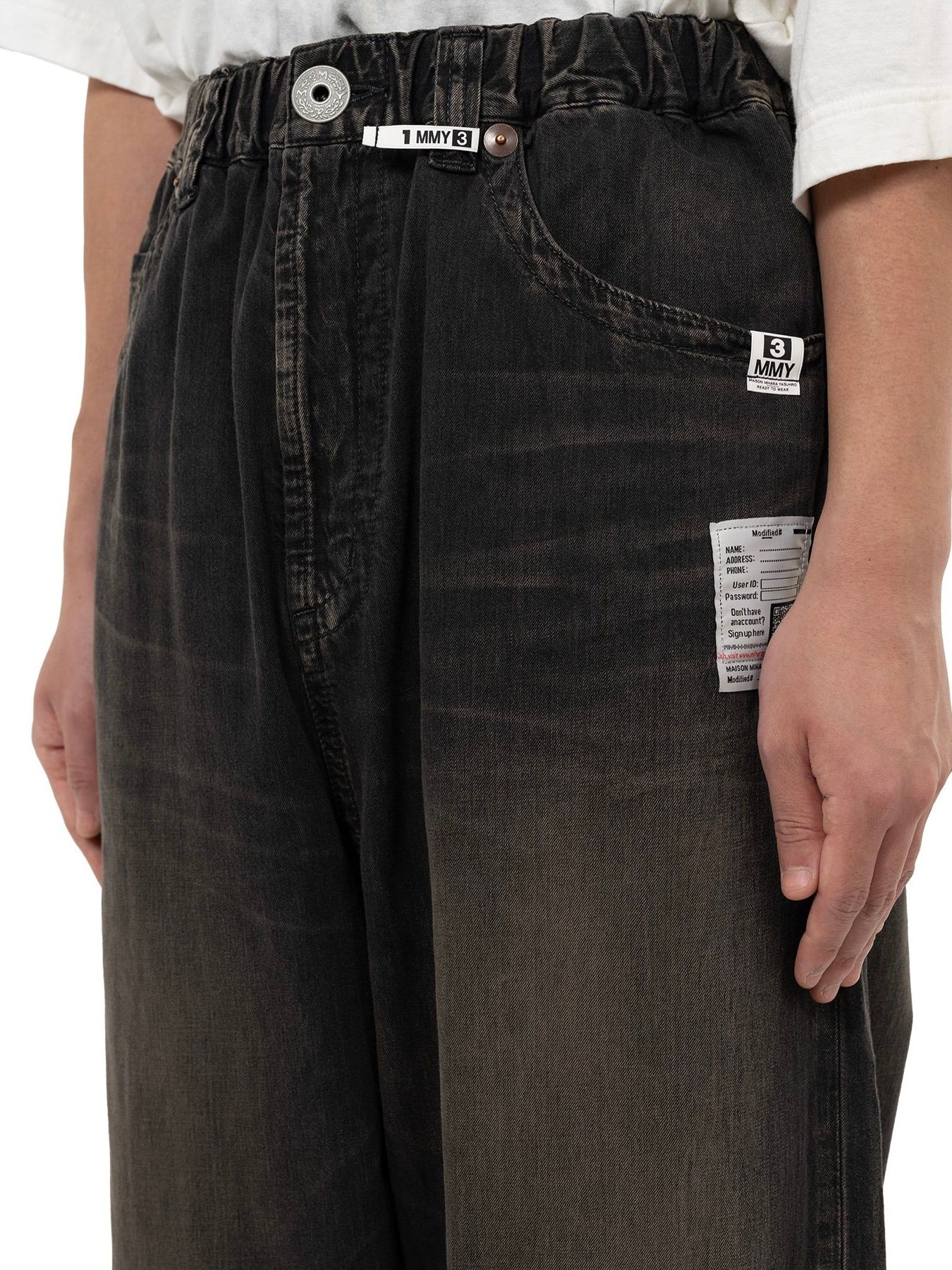 【25AW】ライト ワイド ジーンズ / LIGHT WIDE JEANS / ブラック