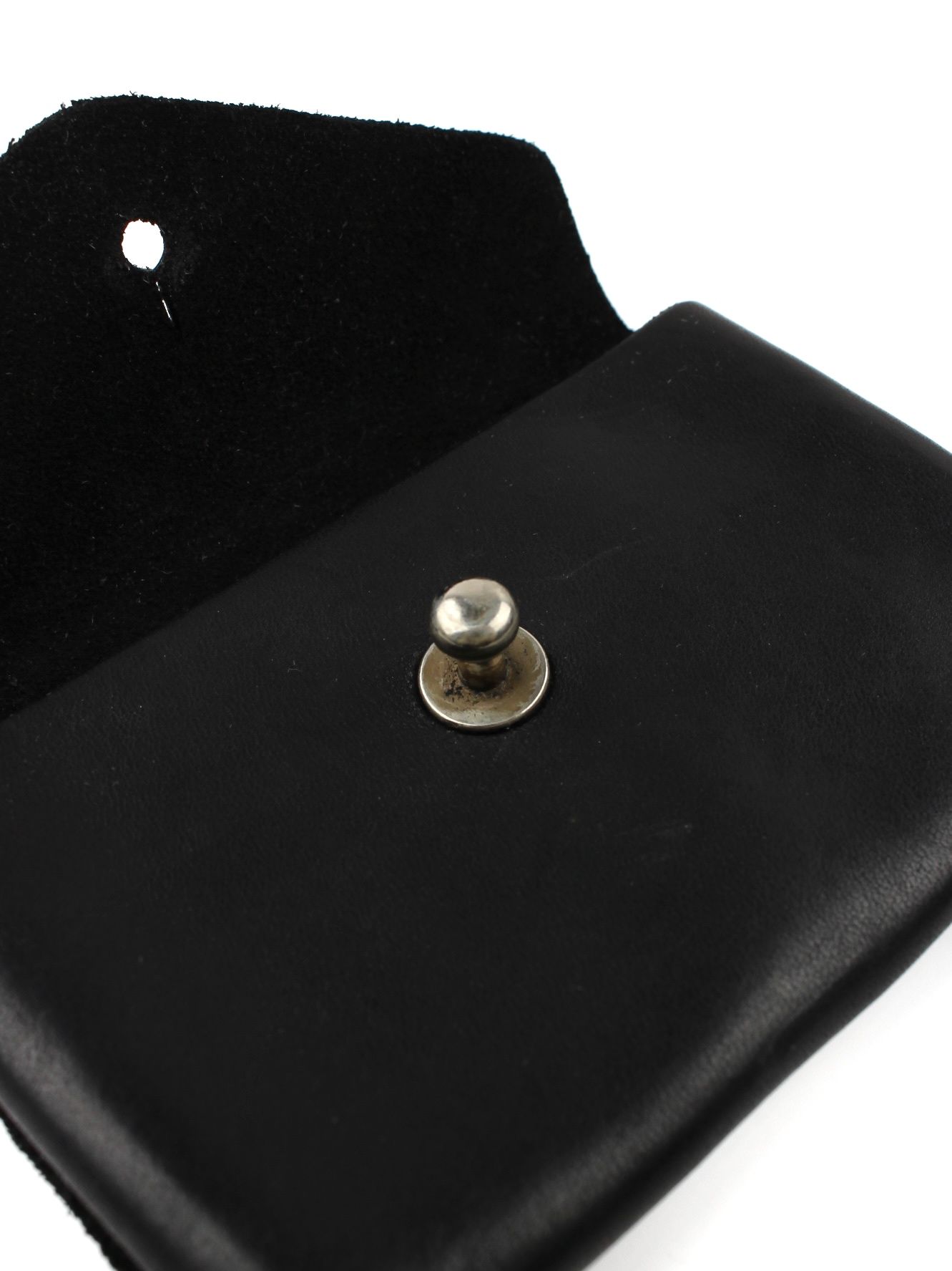 【EN01】牛革 カウレザー コインケース / COIN POCKET / ブラック