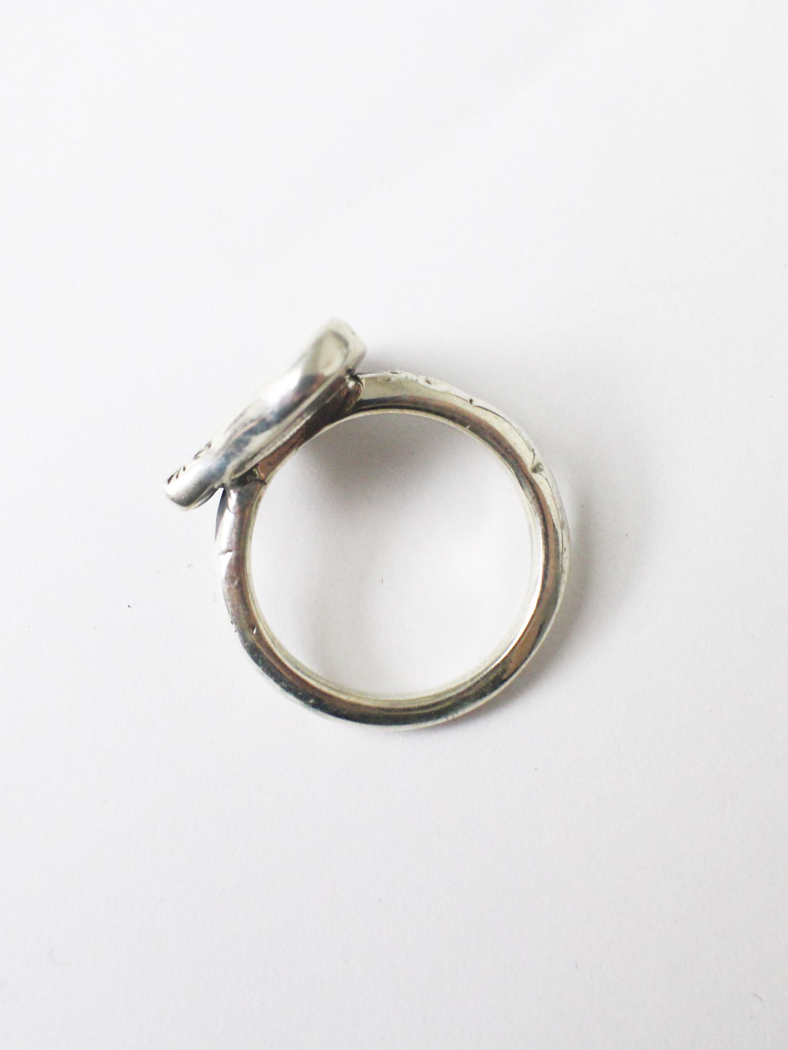 【取り寄せ】スタンプ ハート リング / Stamp Heart Ring 直営限定Ver. / シルバー