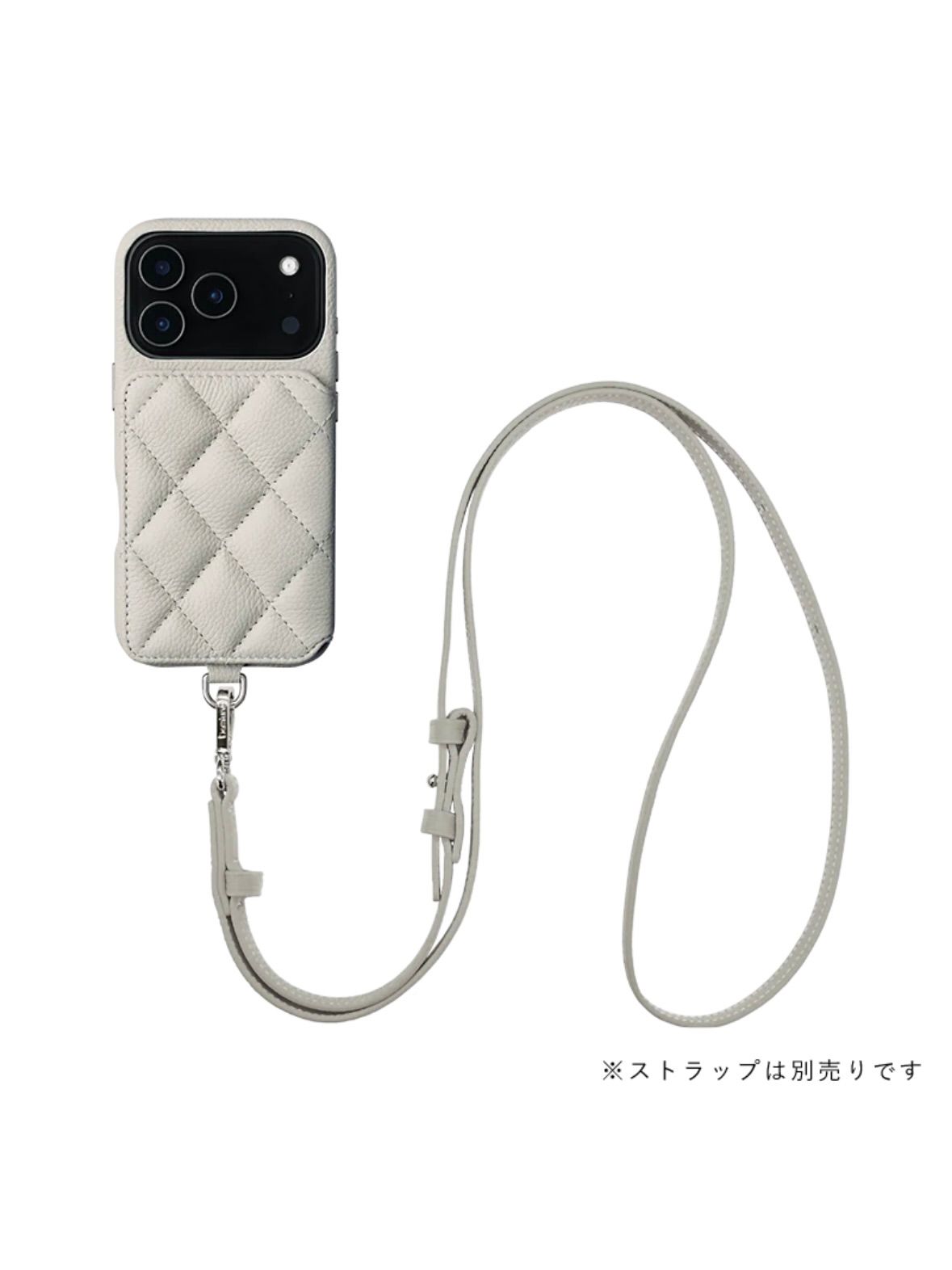 【iPhone 17 Pro】グレース スマートフォンケース / GRACE / パール