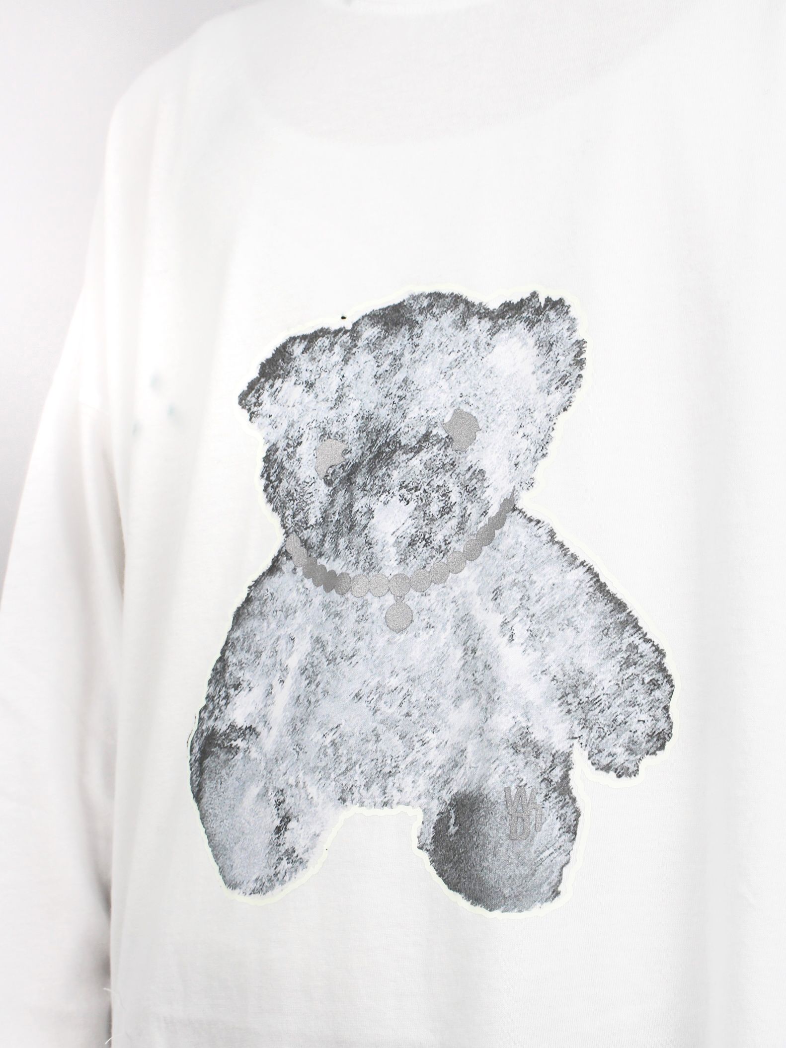 WE11DONE - 【22AW】テディベア リフレクティブ ロングスリーブTシャツ ...