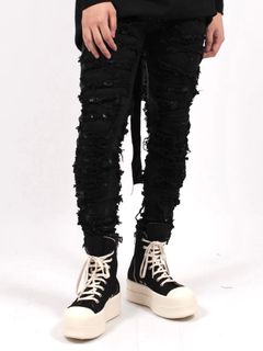 RICK OWENS DRKSHDW - 【23FW】タイロンカット スキニージーンズ 