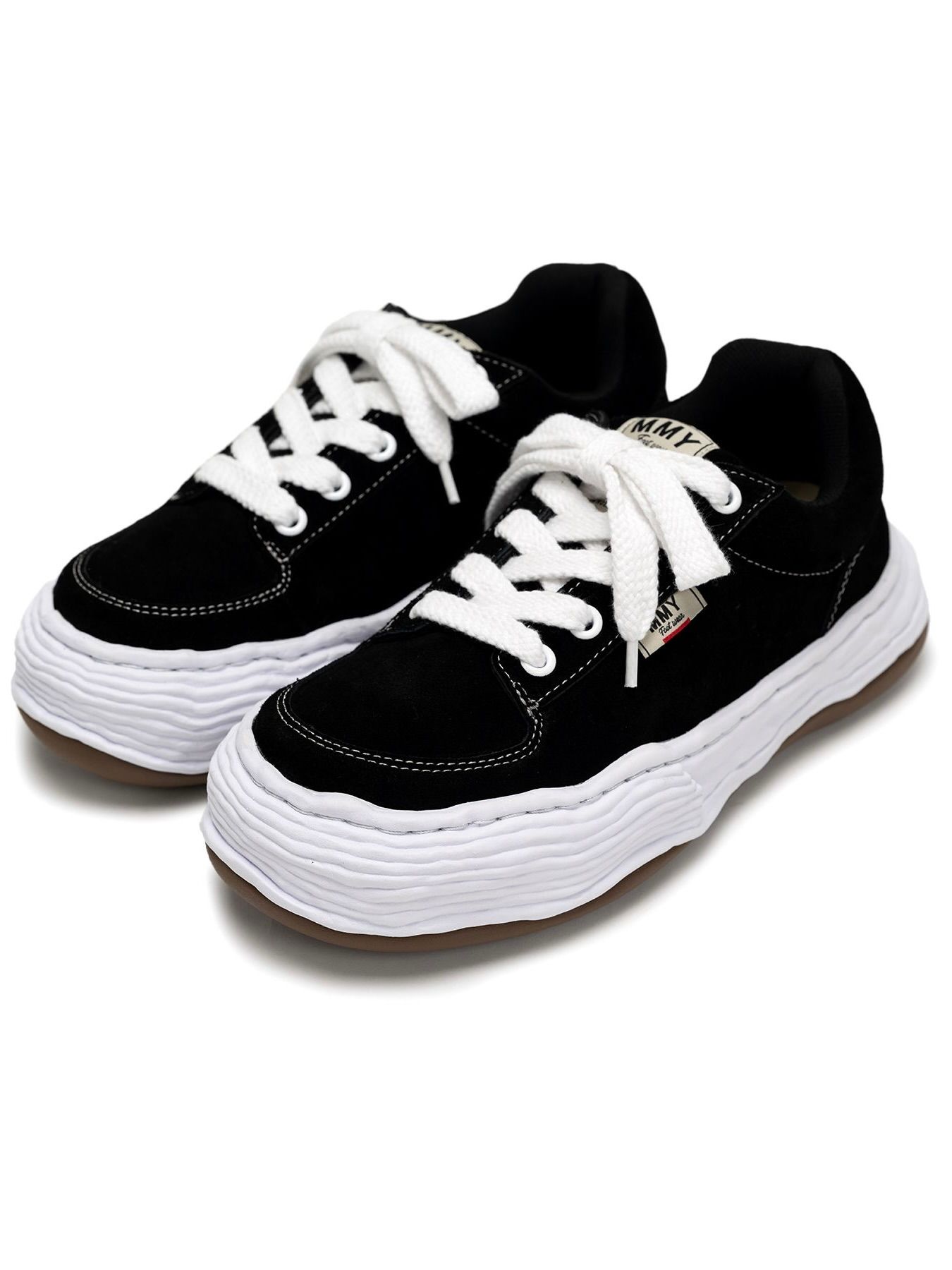オリバー スウェード ロー スニーカー / ORIGINAL SOLE SUEDE LOW -TOP SNEAKER / ブラック