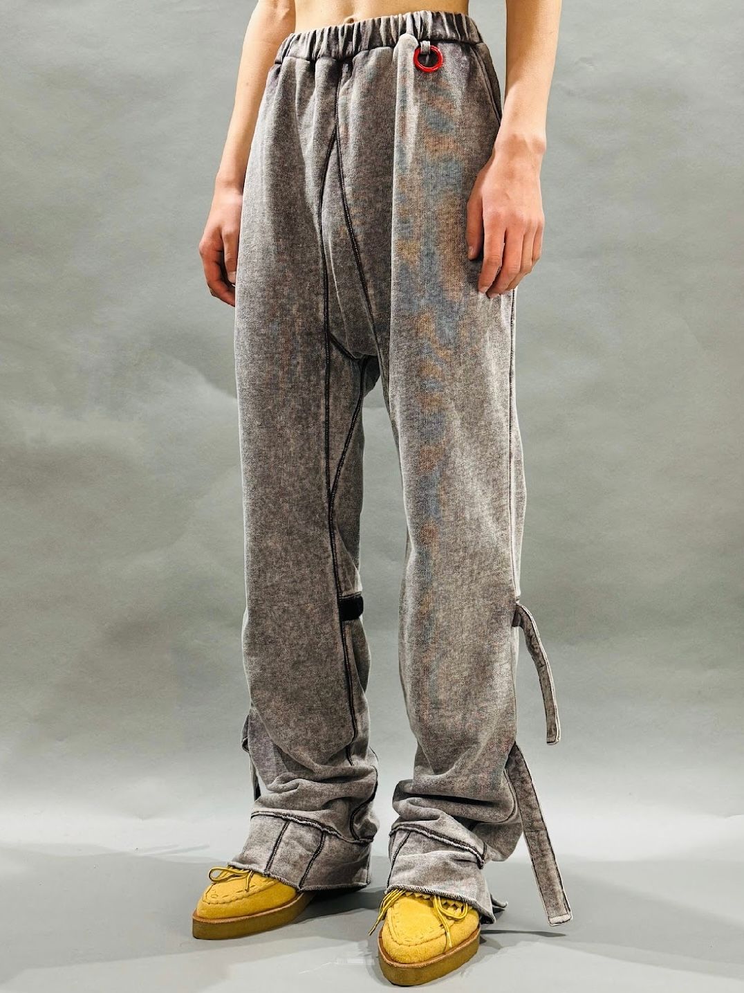 【25AW】チェンジド スリム スウェット パンツ / CHANGED SLIM SWEAT-PANTS / ブラウン