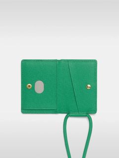 ストラップ付 レザー カードケース / STRAPPED ACCESORY CARDCASE / ジョリーグリーン