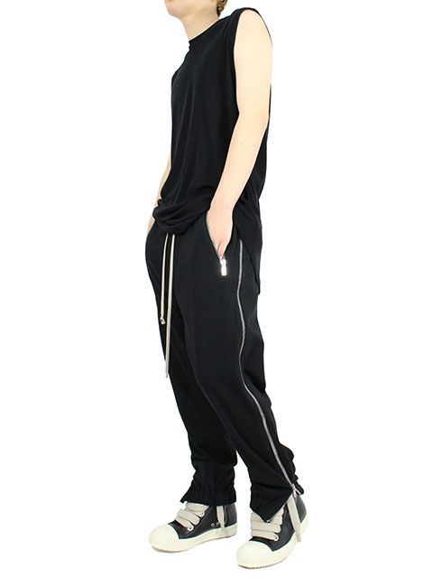 【20SS】サイド ジップ トラックパンツ / TECUATL TRACK PANT / ブラック