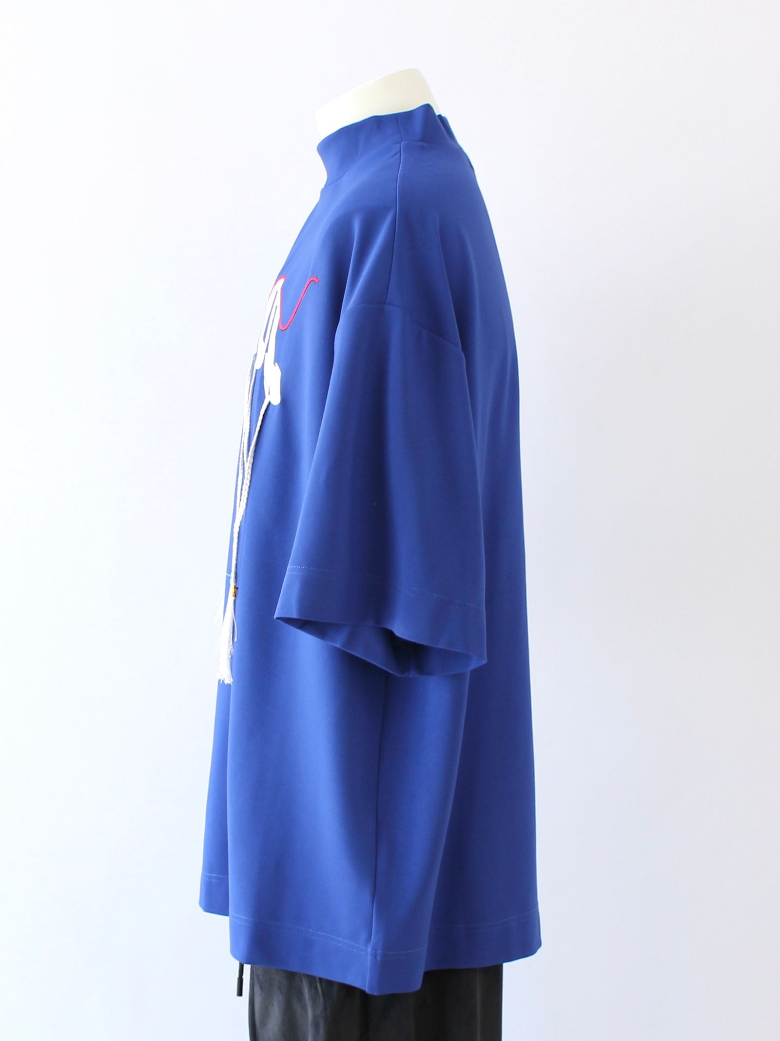 スクール フリンジ Tシャツ / SCHOOL BRAID TEE / ブルー