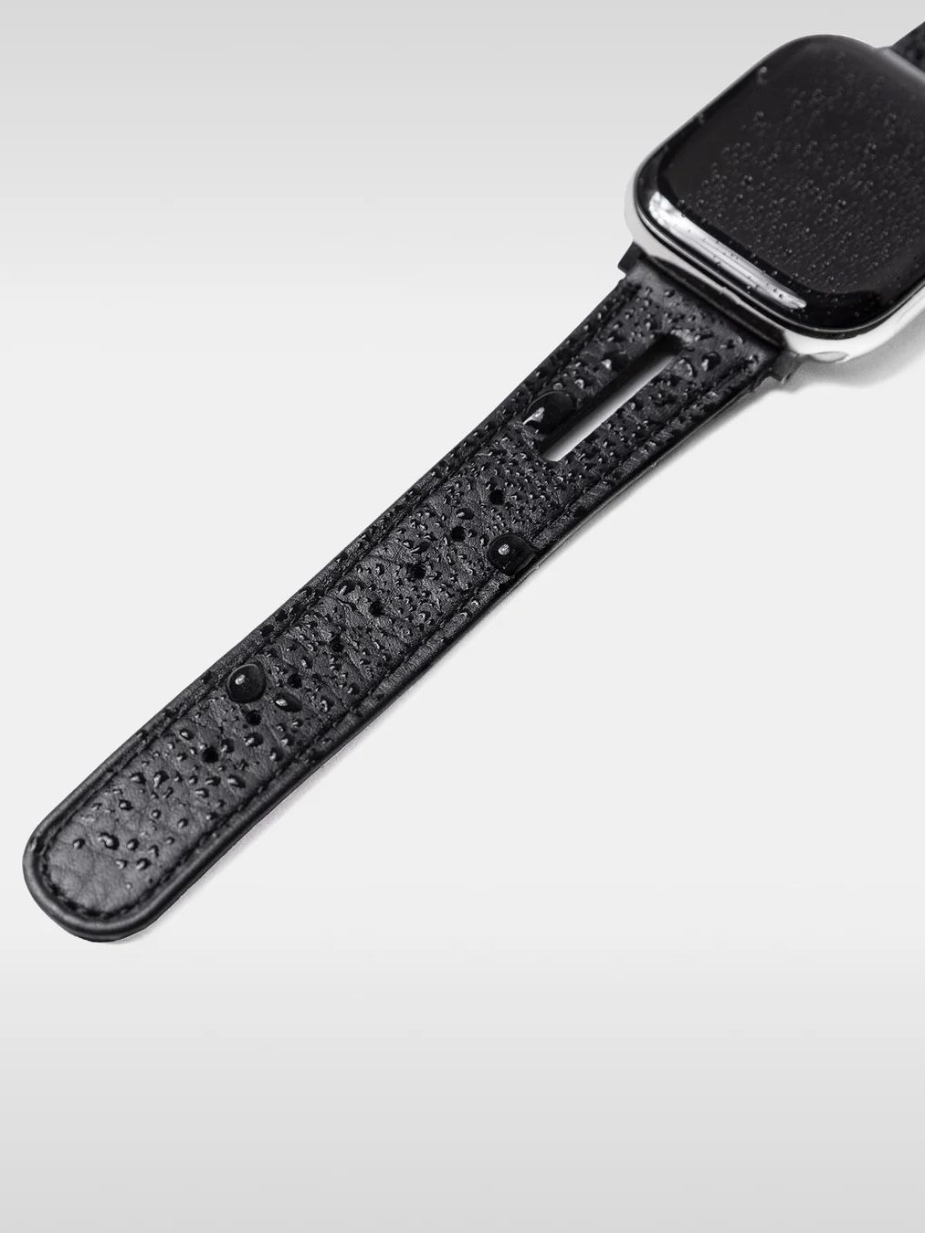 レザー ハイブリッド バンド for Apple Watch / Apple Watch BAND / ブラック