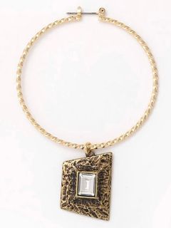 リュシエンヌフープピアス / ゴールド