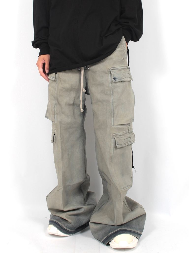 RICK OWENS DRKSHDW - 【24AW】ダブルカーゴ ジャンボベラ パンツ 