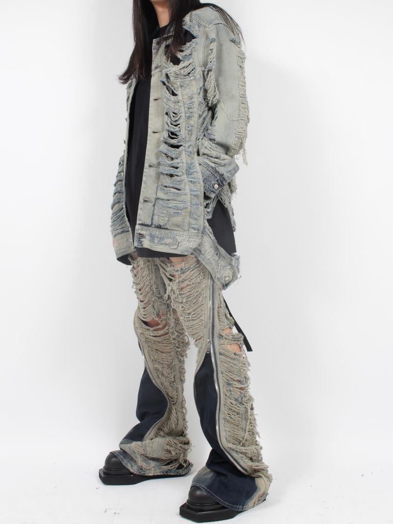 RICK OWENS - 【23FW】ボラン バナナ デニムパンツ / BOLAN BANANA  