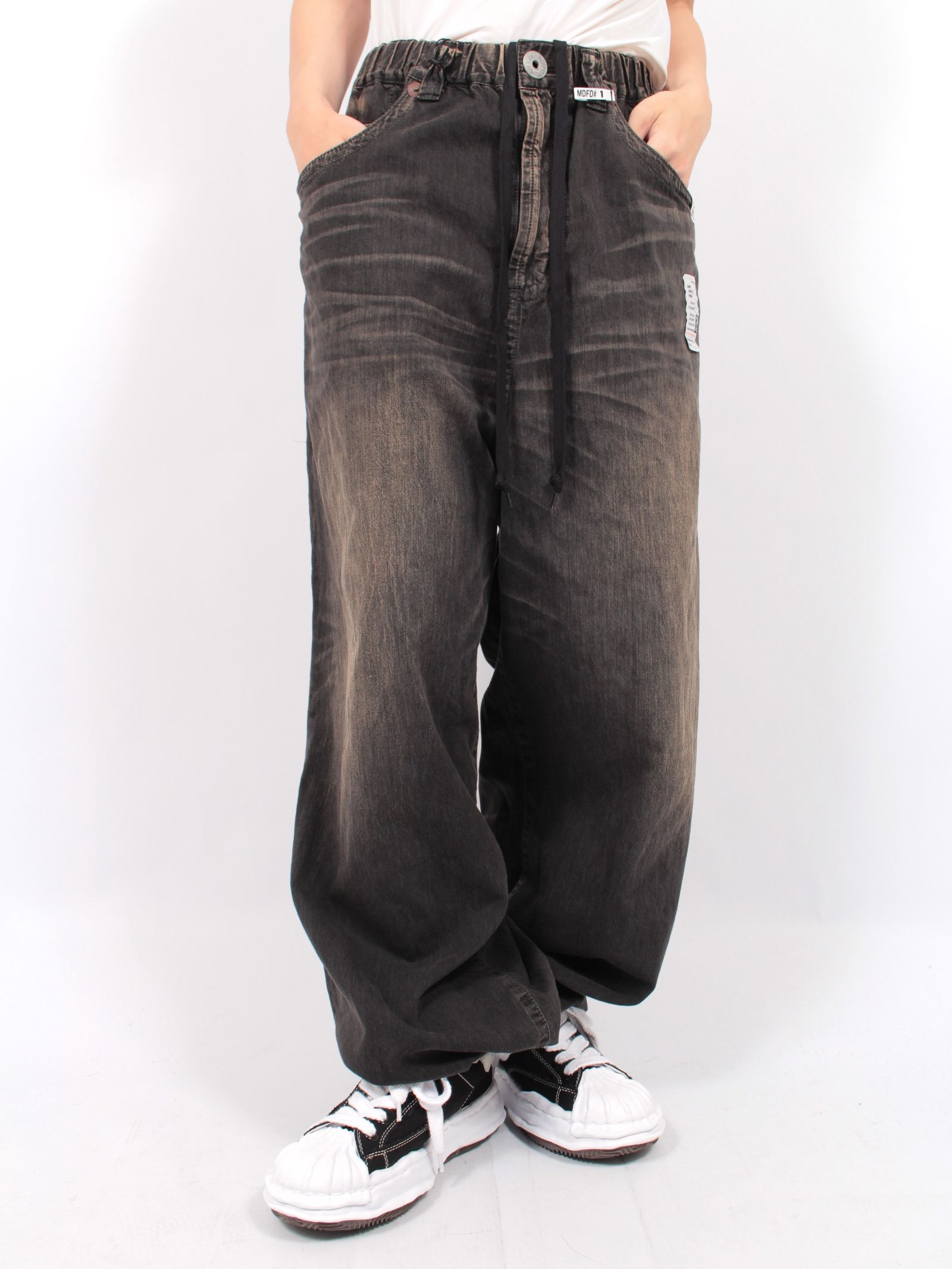 Maison MIHARA YASUHIRO - 【24AW】ライト ワイド ジーンズ Maison MIHARA YASUHIRO - 【24AW】ライト ワイド ジーンズ