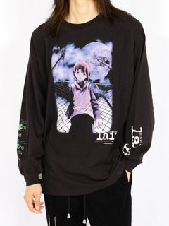 【26AW】セブ VS レインPT-07 ロングスリーブ Tシャツ 長袖 カットソー / SEV VS LAIN PT-07 L/SL TEE / ブラック